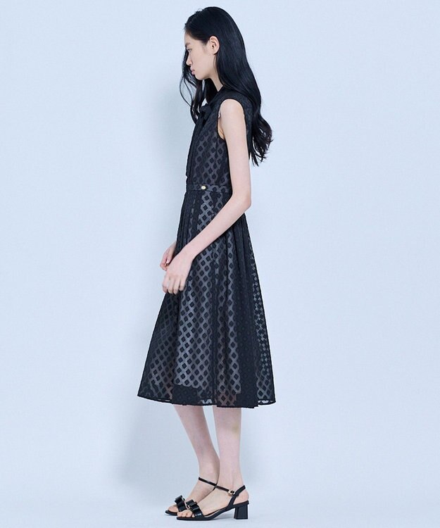 TOCCA SQUARE VEIL DRESS ドレス ブラック系5