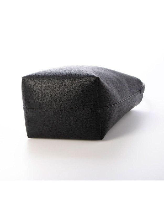 UNBILLION カシュカシュ cachecache / シュリンクミニマルシェイプバケツバッグL ブラック