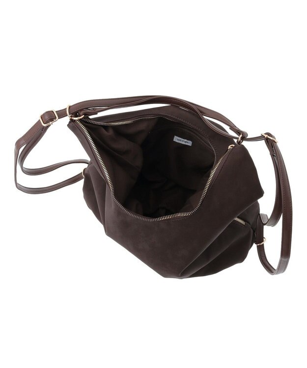 Green Parks ａｎｄｍｉｋｋａ．マルチウェイスウェード調バック Brown