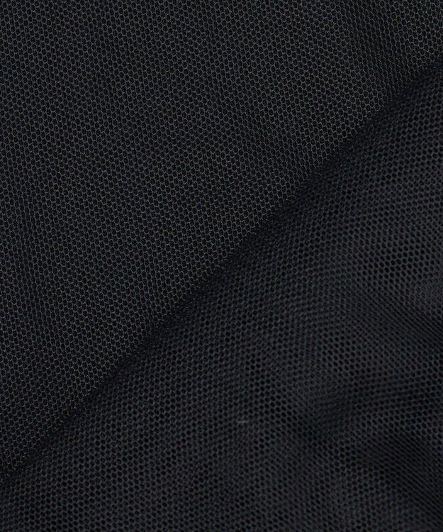 23区 【GOLD LABEL】チュールレイヤードジャージー カットソー ブラック系