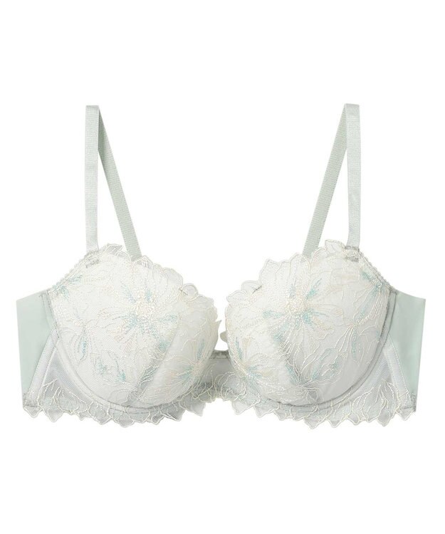 AMPHI ブラジャー ふっくらまる胸キープ 脇高設計 背中をスムージング 【Hold Day Bra ホールドデイブラ】 ブラ BBJ304 アンフィ／ワコール メロン