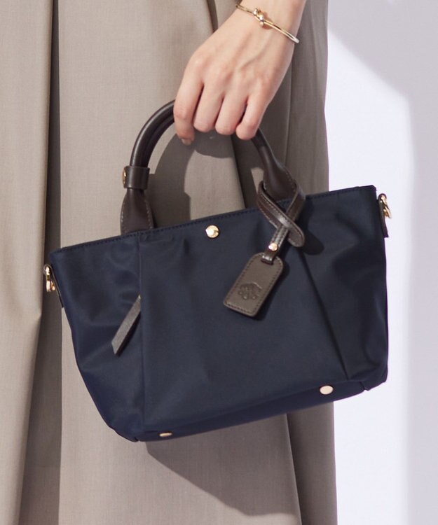 J.PRESS LADIES 【新色登場！・WEB限定カラーあり・2way】ナイロン ポシェット バッグ ネイビー系