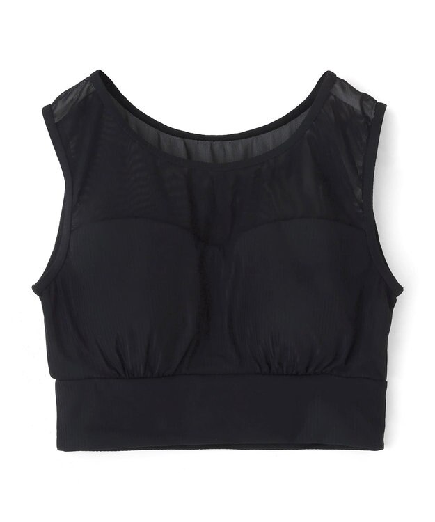 San-ai Resort（三愛水着楽園） 【水陸両用】　ブラトップ　M・L　【Reir（レイール）】 ブラック