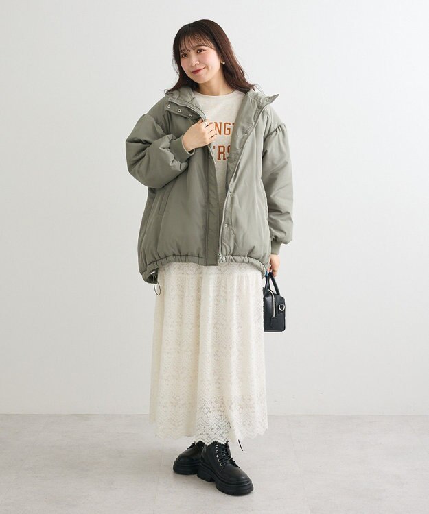 Green Parks ・ｓｗｉｎｇ　ｂｙ　モンスターコート Khaki