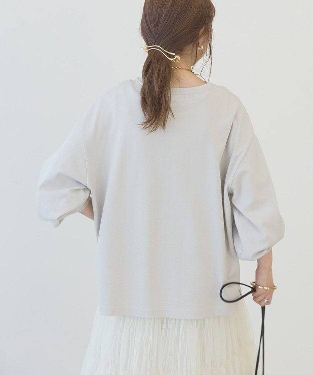 AMERICAN HOLIC 【WEB限定】袖ボリュームカットプルオーバー Light Beige