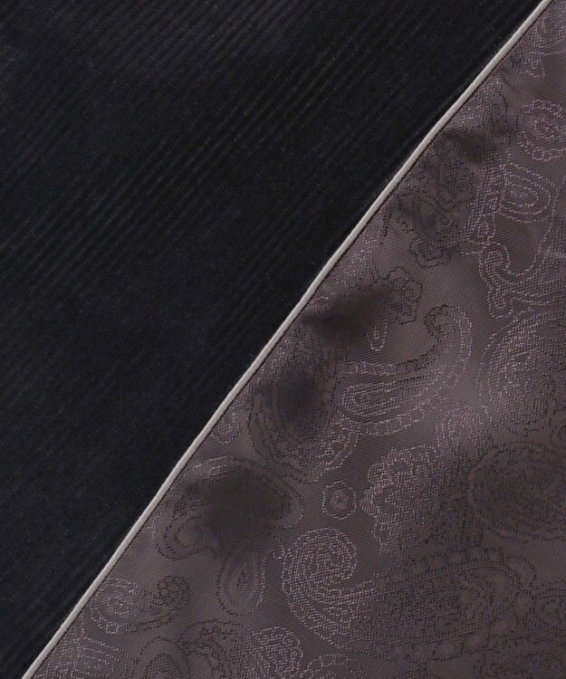 JOSEPH ABBOUD 【JAPANファブリック/オーガニックコットン】ソフトコーデュロイ ジャケット ブラック系