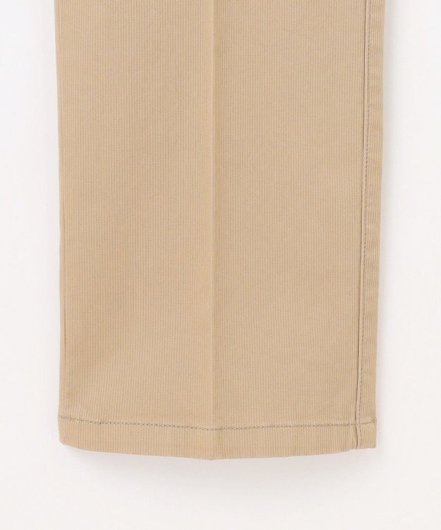 JOSEPH ABBOUD 【25SS・ウエストも伸びる！オーガニックコットン使用】ハイパワーオーガニックピケ パンツ キャメル系7