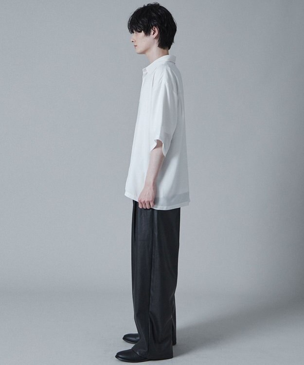 WEGO トロミBIGシャツ（S） ホワイト