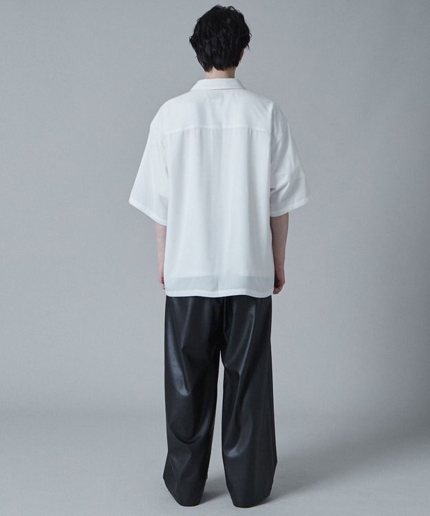 WEGO トロミBIGシャツ（S） ホワイト