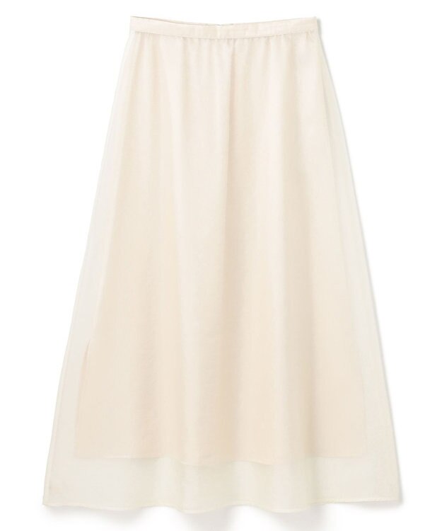 uncrave 【手洗い可】リンクルオーガンジー フレアスカート（uncrave STANDARD） オフ