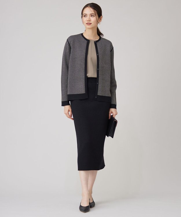 自由区 【洗える】ハイツイストプルオーバー ブラウス モカ