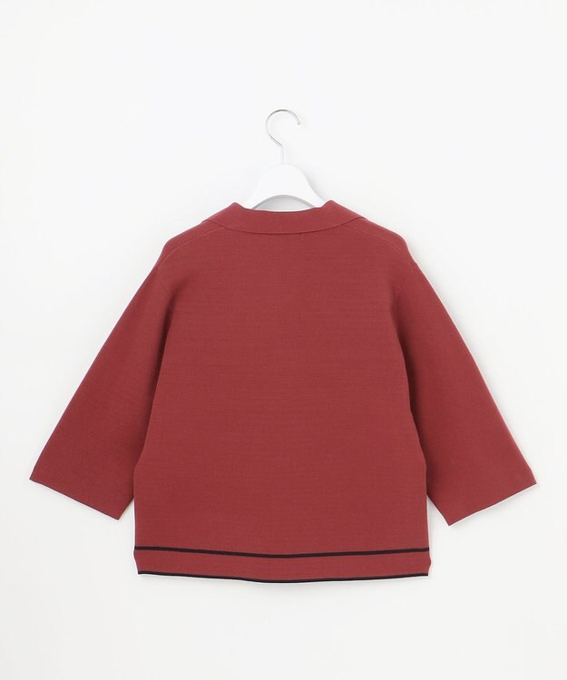 自由区 S レーヨンストレッチスキッパー ニット ローズ