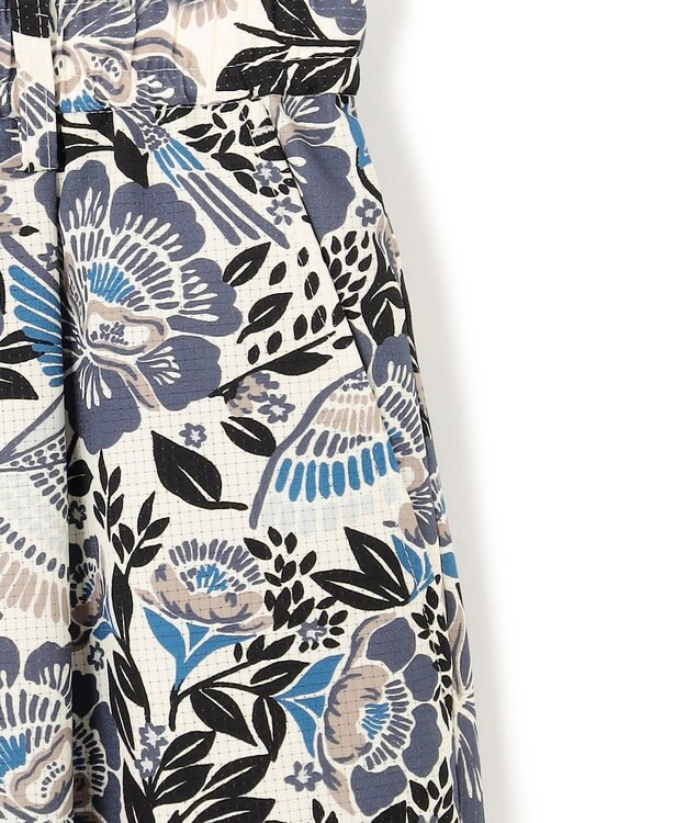 JOSEPH HOMME 新柄【洗える/ストレッチ/シワになりにくい】クールドッツストレッチ メキシカントプリント ショートパンツ/ BERMUDA ホワイト系5