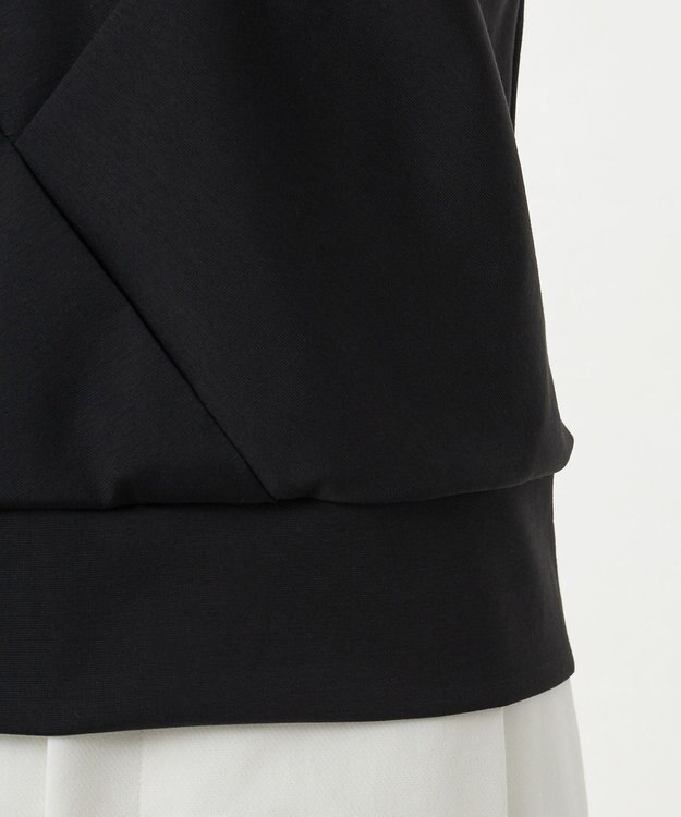 23区 【エステータ】トリアセファインジャージー タックデザイン カットソー ブラック系