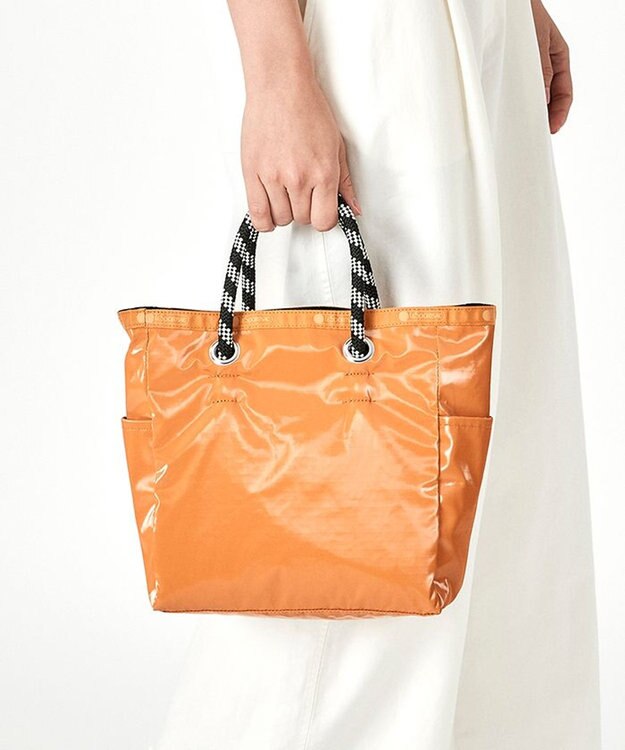 LeSportsac MEDIUM 2 WAY TOTE/２ウェイメダリオン/ブラックシャイン ２ウェイメダリオン/ブラックシャイン