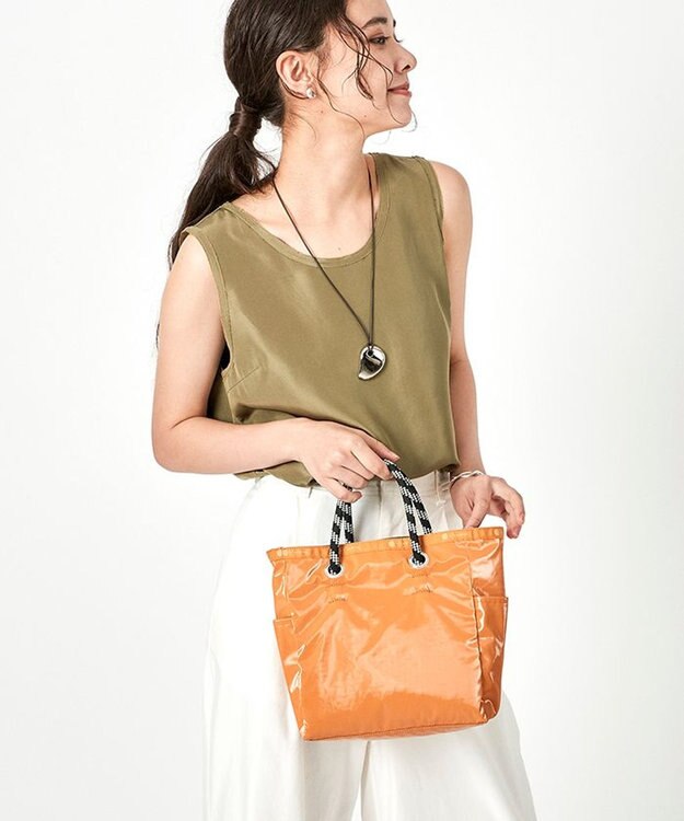 LeSportsac MEDIUM 2 WAY TOTE/２ウェイメダリオン/ブラックシャイン ２ウェイメダリオン/ブラックシャイン