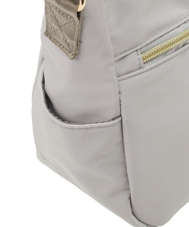 Green Parks ａｎｄｍｉｋｋａ．１０ポケットショルダーバッグ Light Beige