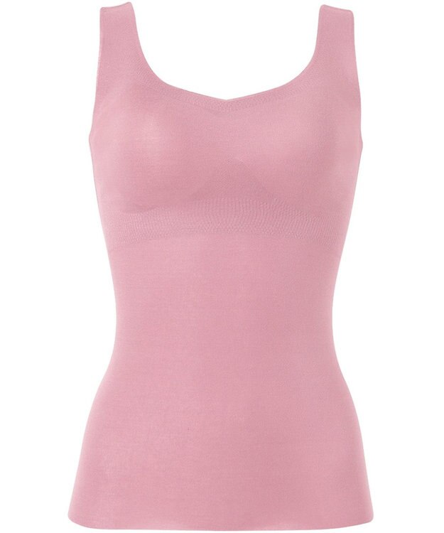 WACOAL ブラトップ [GOCOCi/ワコール] カップ付き キャミソール インナー まるでつけていないような着ごこち 綿混 立体的なバストシルエット レディース UGG251 /ワコール ピンク