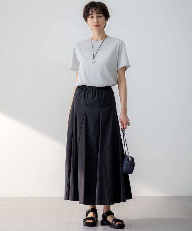 23区 【洗える】ラメジャージ TEE シルバー系