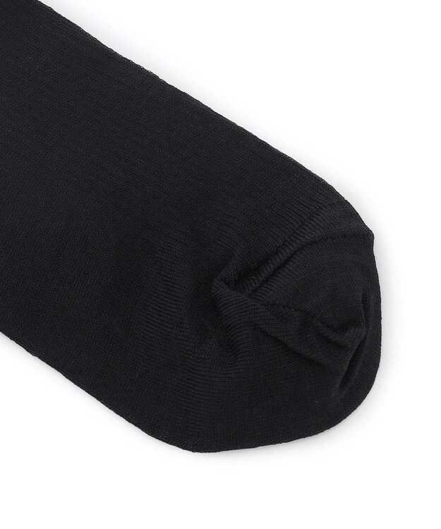 23区 シアー クルー ソックス ブラック系