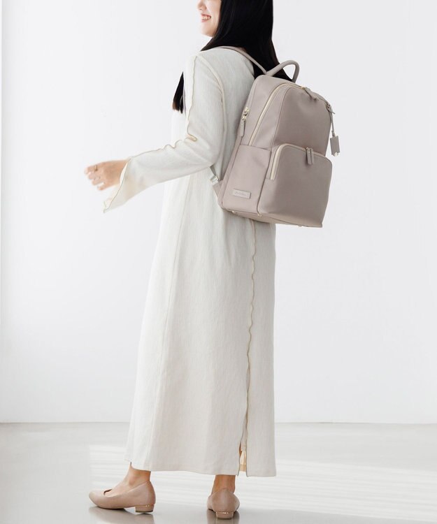 ACE BAGS & LUGGAGE Jewelna Rose フレイヤ・リュック エアリィ A4/14.0インチPC収納 16262 ジュエルナローズ モーヴグレー