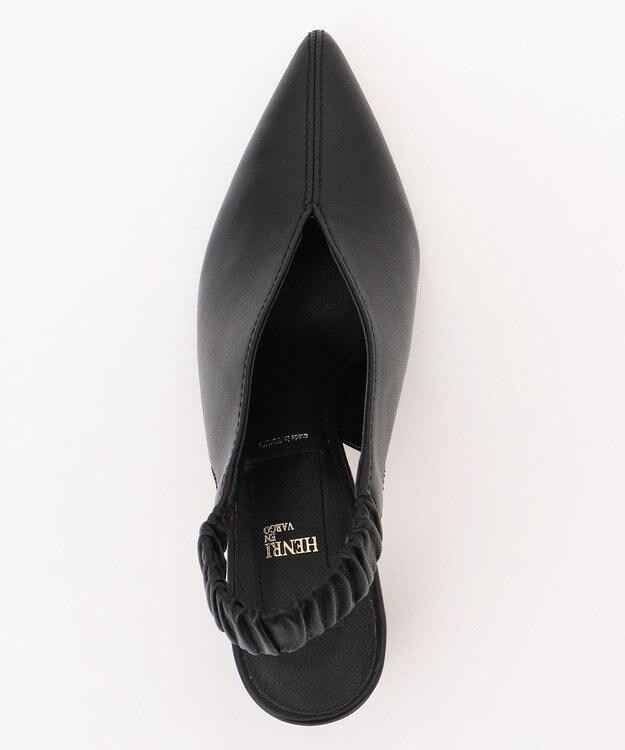 BEIGE， 【一部店舗限定】HENRI EN VARGO / MONIKA バックストラップパンプス Black