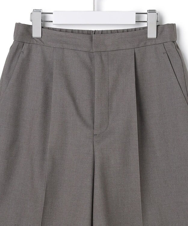 23区 L 【SLOW/一部店舗限定】TRストレッチ ショートパンツ ライトグレー系