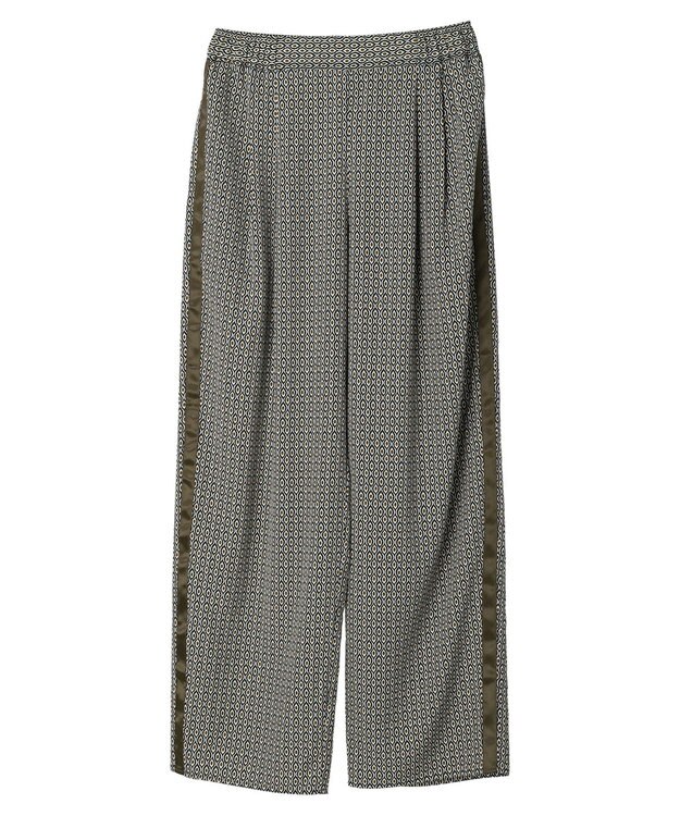 Green Parks サイドライン柄パンツ Green