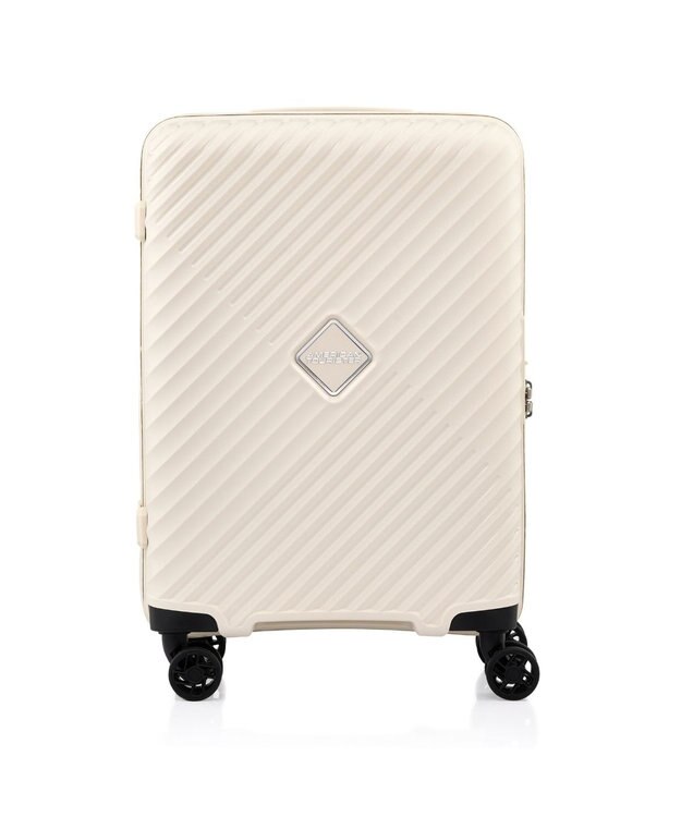 Samsonite アメリカンツーリスター スーツケース 35L ダイアジップ スピナー55 DIAZIP クリーム