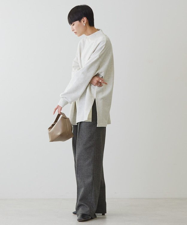 AMERICAN HOLIC ハイネックＢＩＧスウェット Oatmeal