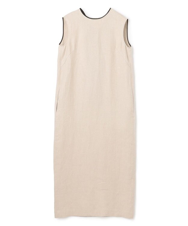BEIGE， 【S-size】CHESTNUT / Iラインドレス Flax