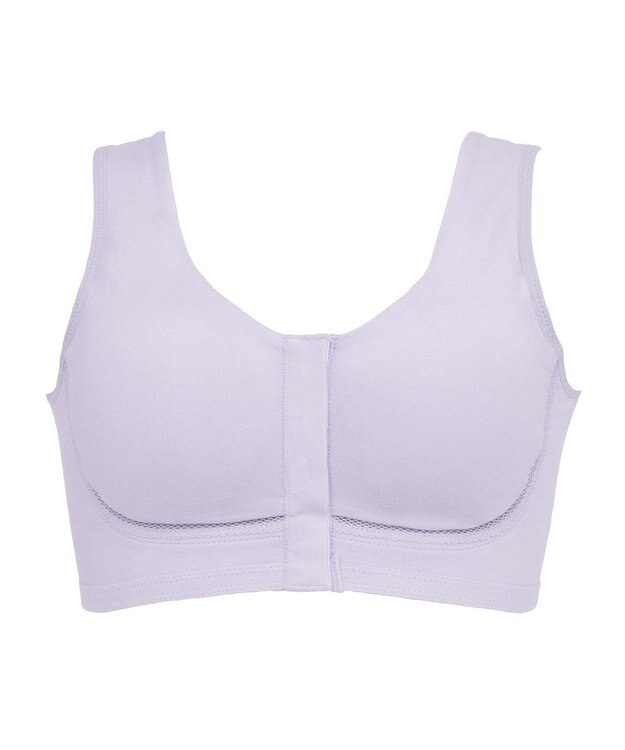 BRADELIS New York 【BRADELIS New York  MATERNITY】フロントオープンブラ マタニティ ブラジャー フロントホック 簡単に授乳ができる 補正ブラ ライラック