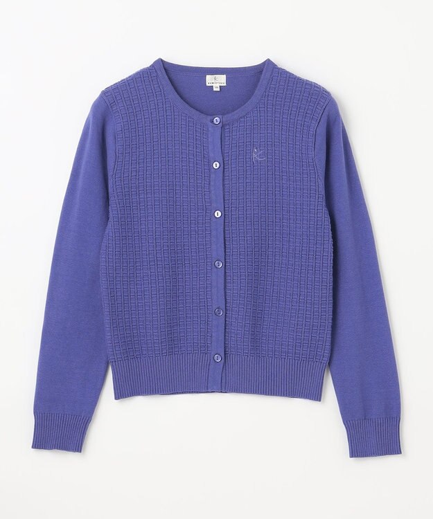 組曲 KIDS 【150-160cm】クラシック カーディガン マローブルー系