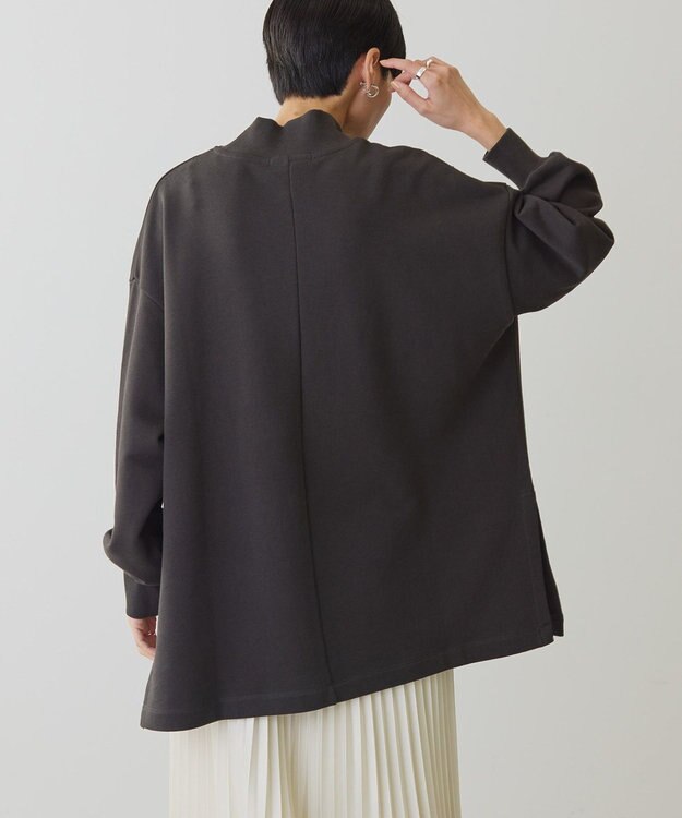 AMERICAN HOLIC ハイネックＢＩＧスウェット Charcoal Gray