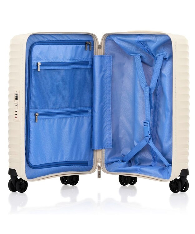 Samsonite アメリカンツーリスター スーツケース 35L ダイアジップ スピナー55 DIAZIP クリーム