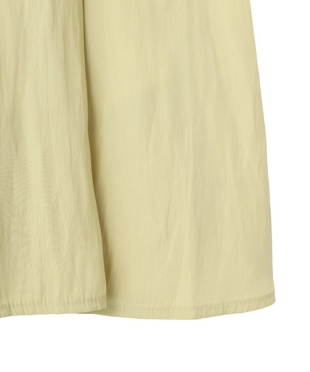 YECCA VECCA ギャザードロストワンピース Yellow
