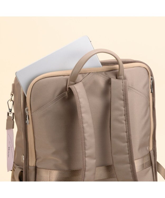 ACE BAGS & LUGGAGE W&.Day Night リッカ スクエアリュック B4サイズ 11713 ダブルアンドデイナイト ビジネスバッグ ブラック