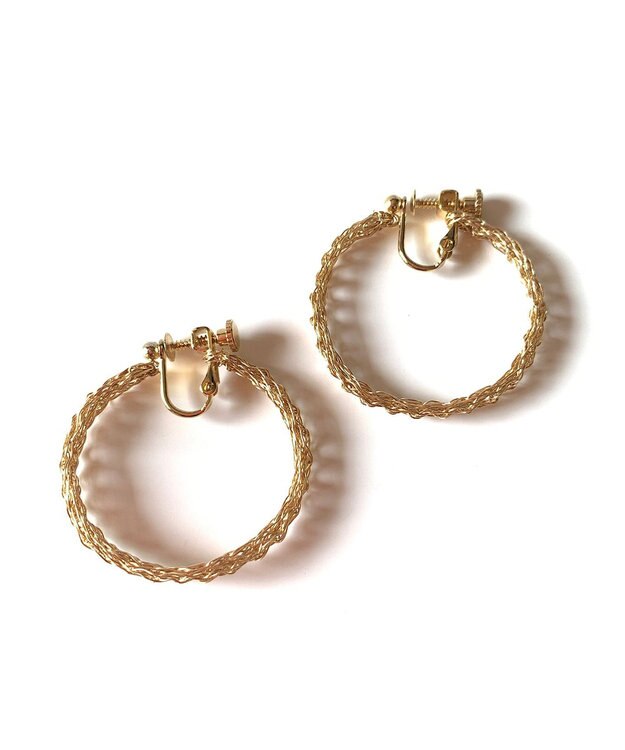 CASUMINO hoop M ピアス gold