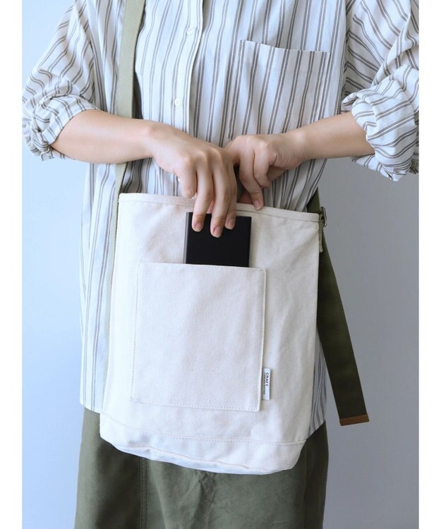 CRAFT STANDARD BOUTIQUE キャンバスワンショルダーバッグ Light Green