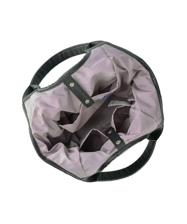 ROOTOTE 6456【軽量・肩掛け】LT.ラウンド.シャイニー-A 01：ブラック