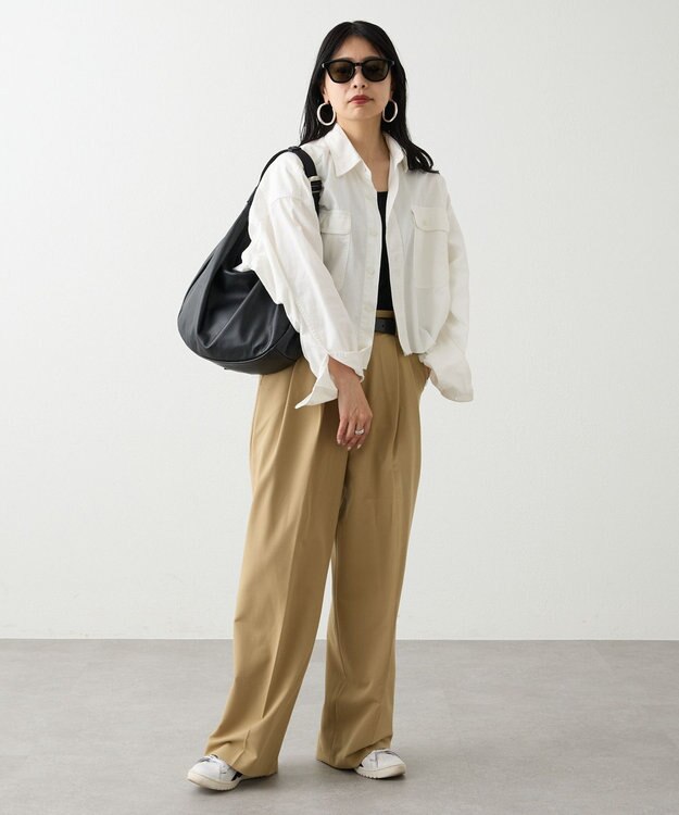 russet ≪ショルダーバッグ人気NO.1モデル≫ソフトレザーラウンドビッグショルダーバッグ(CE-1325-WEB) Black2（シルバー金具）