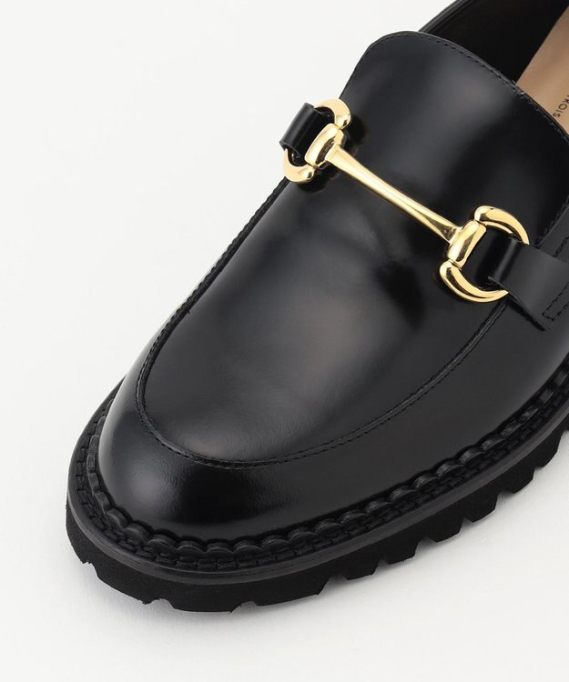 23区 23区×FABIO RUSCONIコラボレーション  ビット ローファー ブラック系