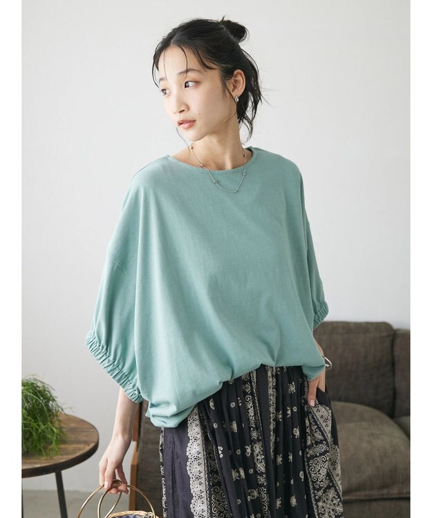 CRAFT STANDARD BOUTIQUE ２ＷＡＹカットカーディガン　 Green