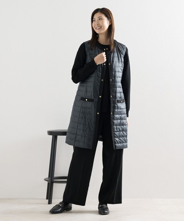 ONWARD Reuse Park 【自由区】ベスト秋冬 ネイビー