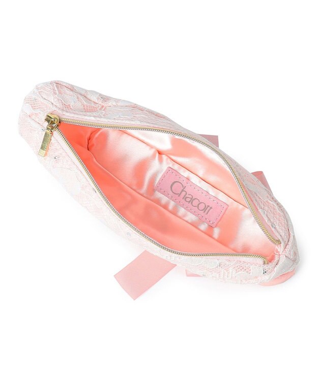 Chacott レースシューズポーチ ロイヤルピンク