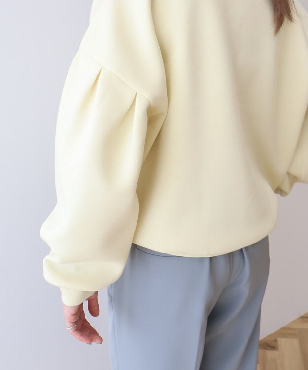 AMERICAN HOLIC 袖タックポンチプルオーバー Light Yellow