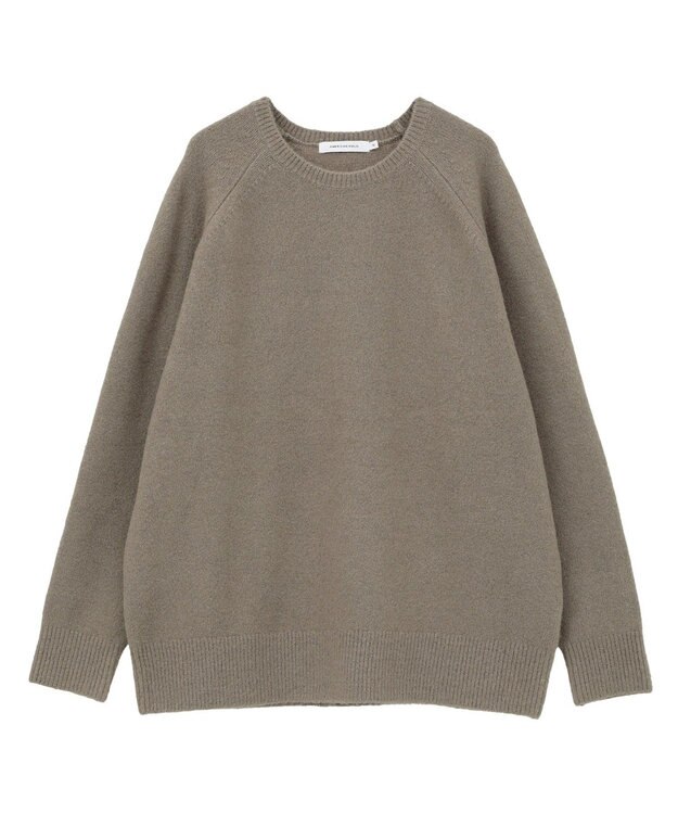 AMERICAN HOLIC ラグランラメニットプルオーバー Mocha