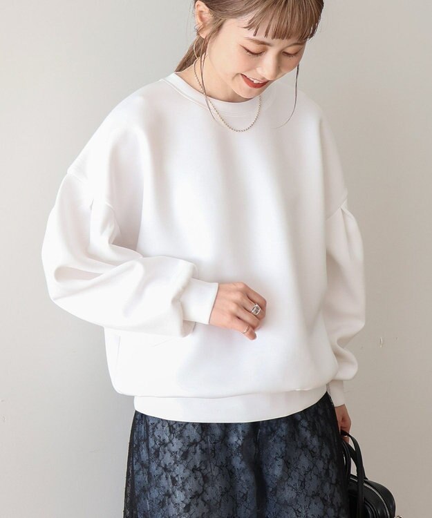 AMERICAN HOLIC 袖タックポンチプルオーバー Light Yellow