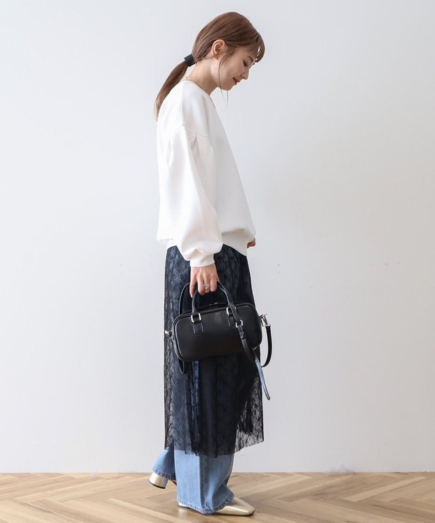 AMERICAN HOLIC 袖タックポンチプルオーバー Light Yellow