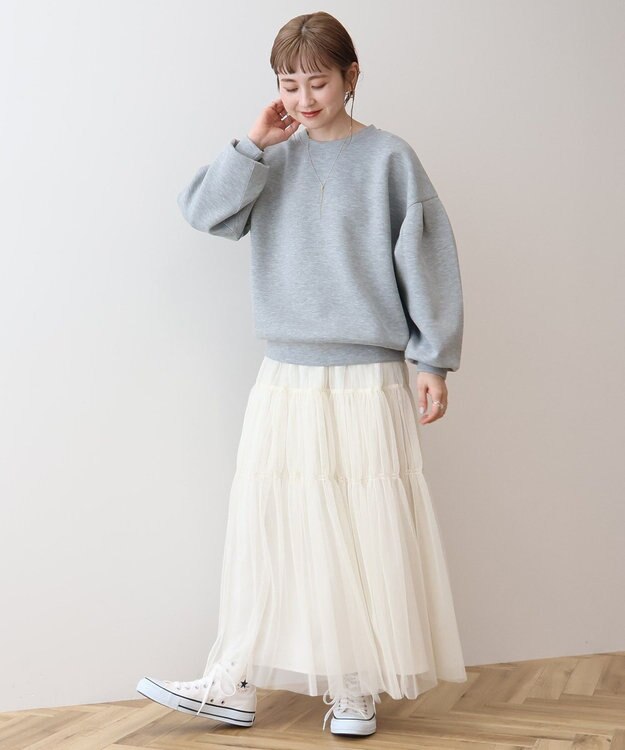 AMERICAN HOLIC 袖タックポンチプルオーバー Light Yellow